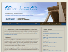 Tablet Screenshot of krisslawatlantic.com